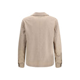 Beige Cotton Coat